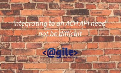 Integrating to an ACH API