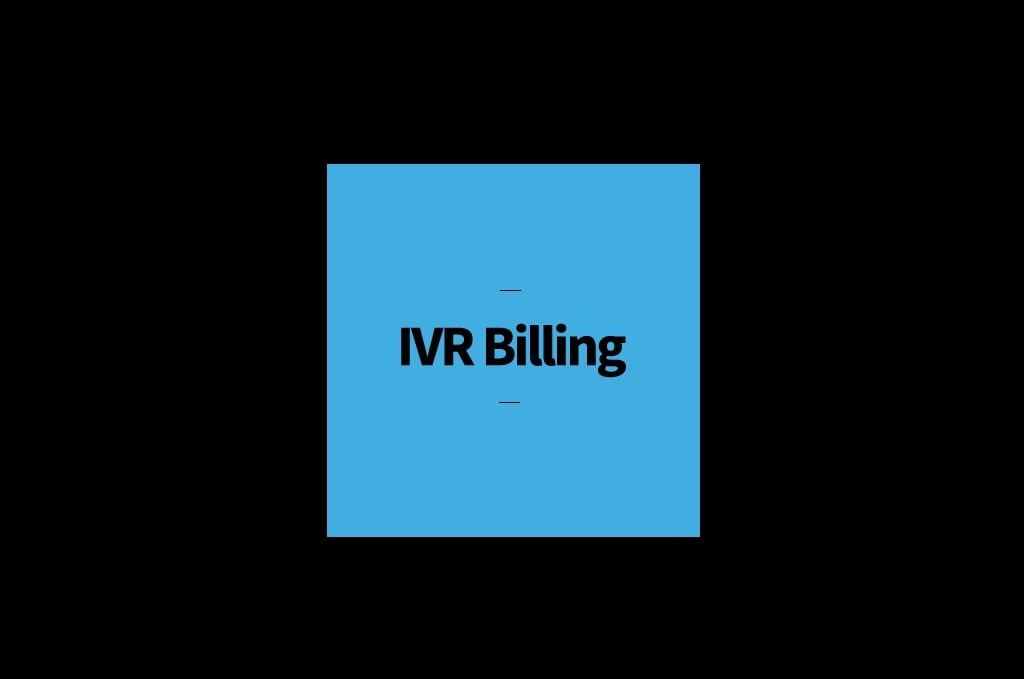 ivr billing